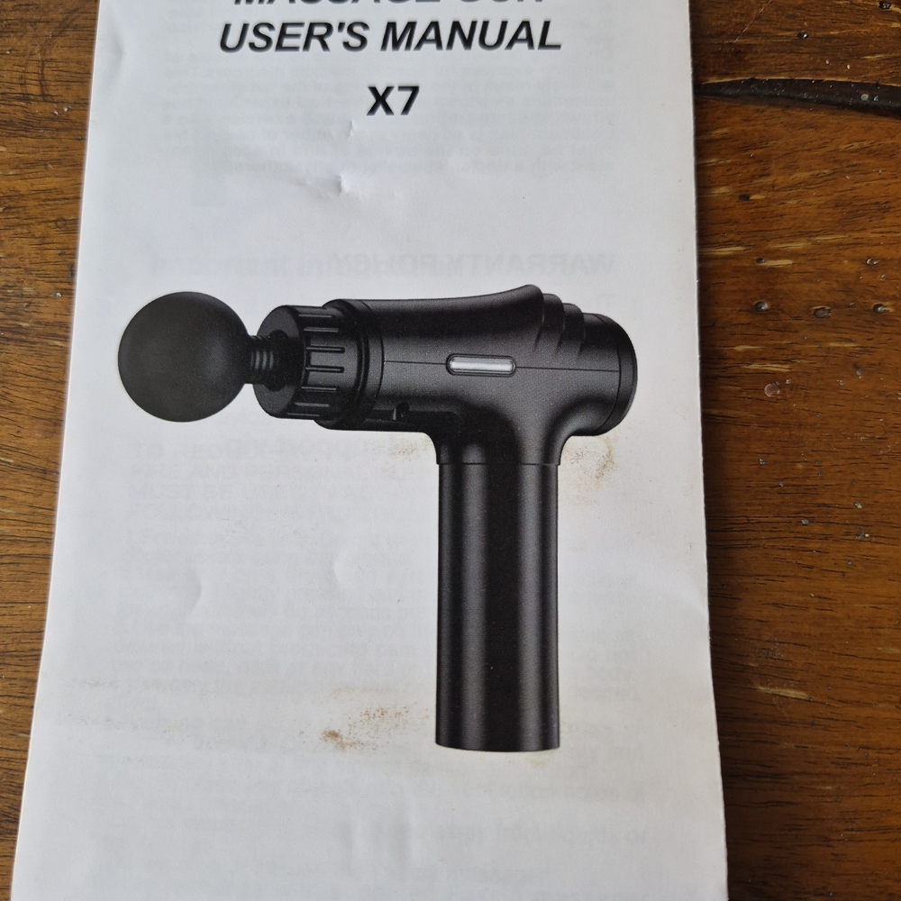 Black X7 Massage Gun